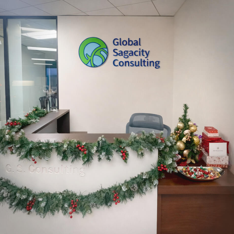Global Sagacity office reception area